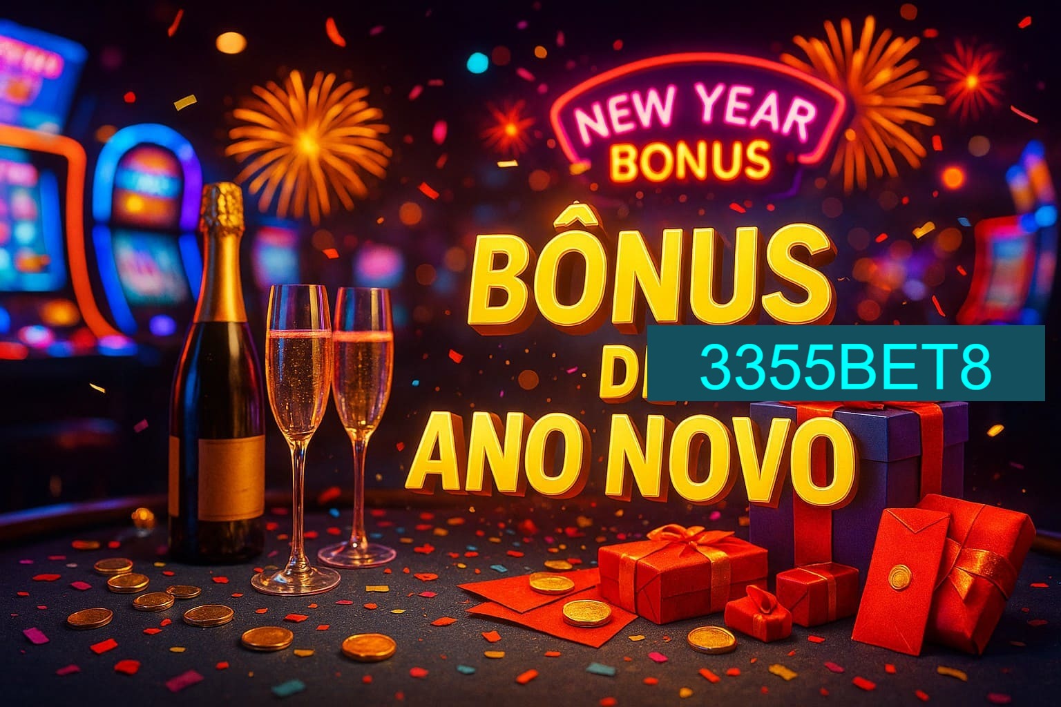 Promoções de Ano Novo no 3355BET8